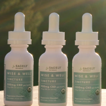 Sagely Naturals Introduces CBD Oil Tinctures: Wise & Well Collection