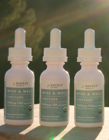 Sagely Naturals Introduces CBD Oil Tinctures: Wise & Well Collection