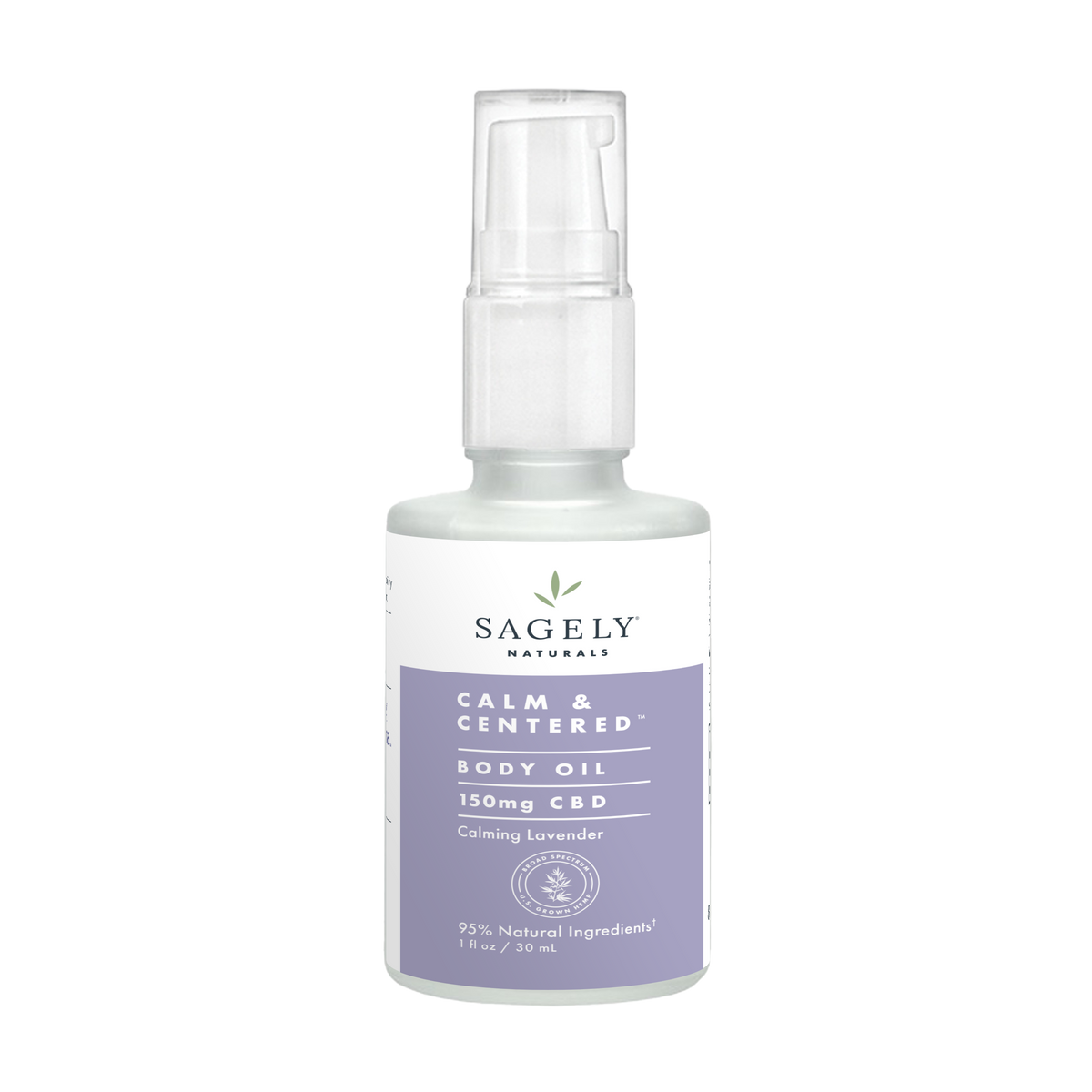 Calm & Centered Body Oil – Sagely Naturals