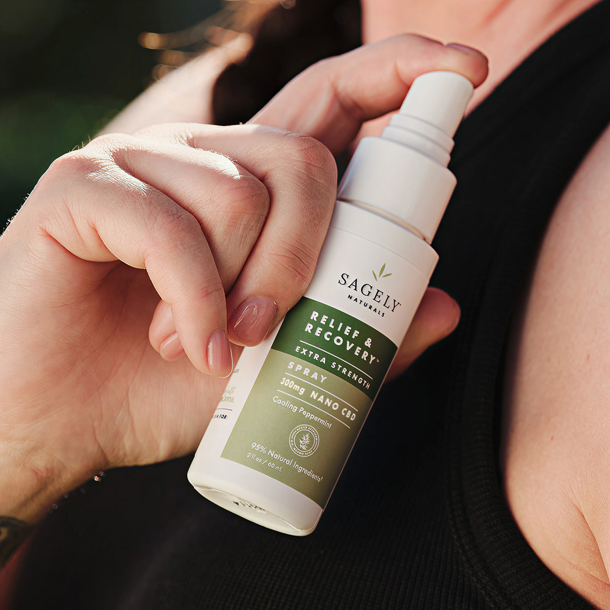 Extra Strength Relief & Recovery Spray – Sagely Naturals